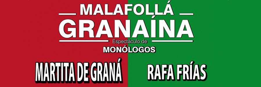 Imagen descriptiva de la noticia: Martita de Graná y Rafa Frías ofrecerán sus monólogos en Guadix