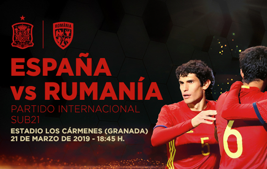 Imagen descriptiva del evento Fútbol sub 21: España - Rumanía